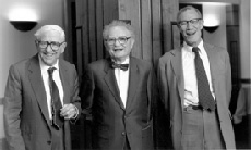 Nobel Laureates Franco Modigliani, Paul A. Samuelson, and Robert M. Solow